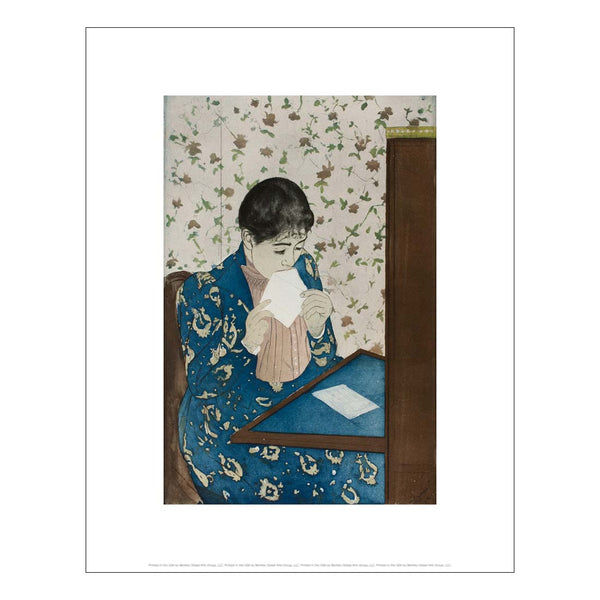 Mary Cassatt The Letter Print de Young & Legion of Honor Museum Stores