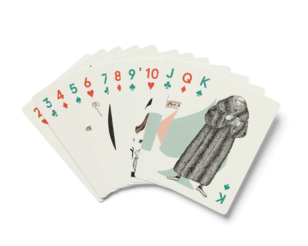 Edward Gorey Playing Cards