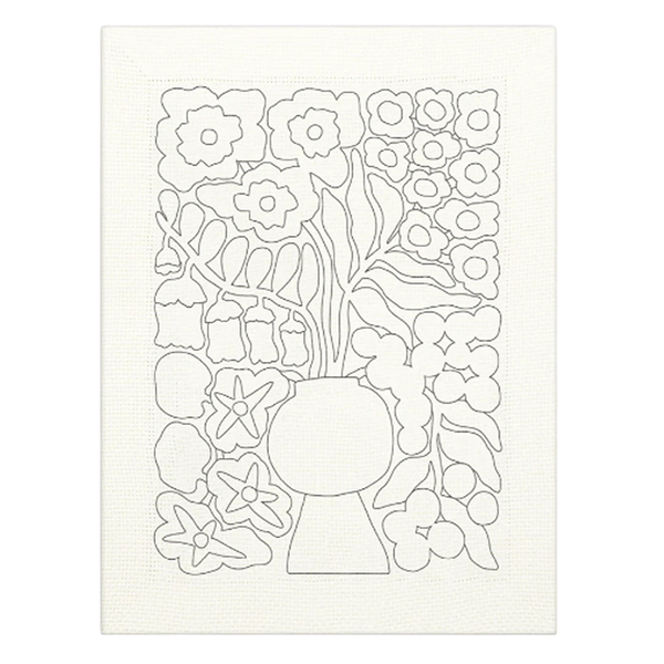 Blooming Wildflowers Punch Needle Kit - de Young & Legion of Honor