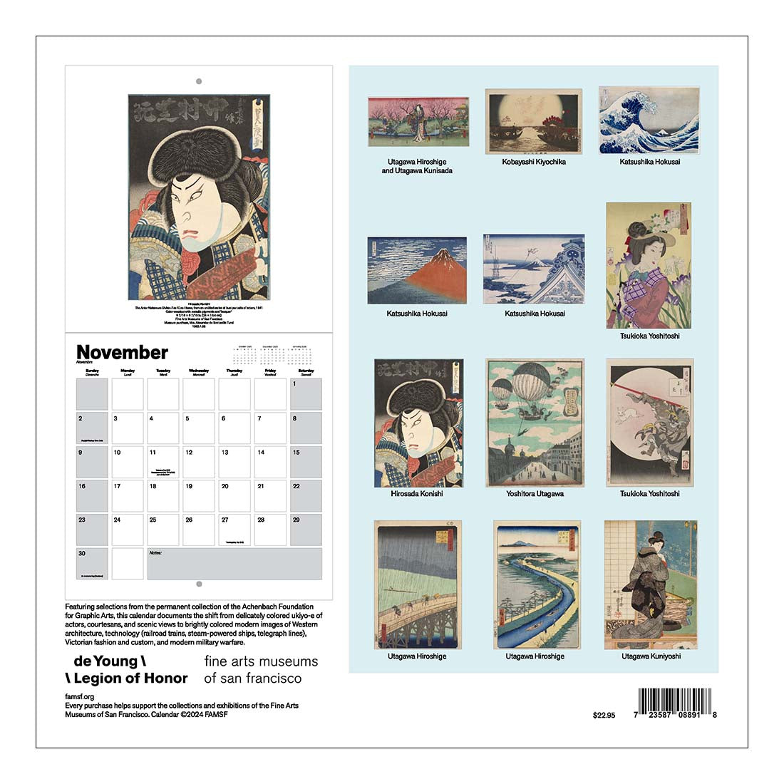 Japanese Prints in Transition 2025 Wall Calendar