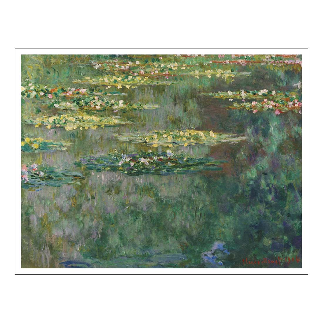 Claude Monet The Lily Pond Keepsake Boxed Notecards