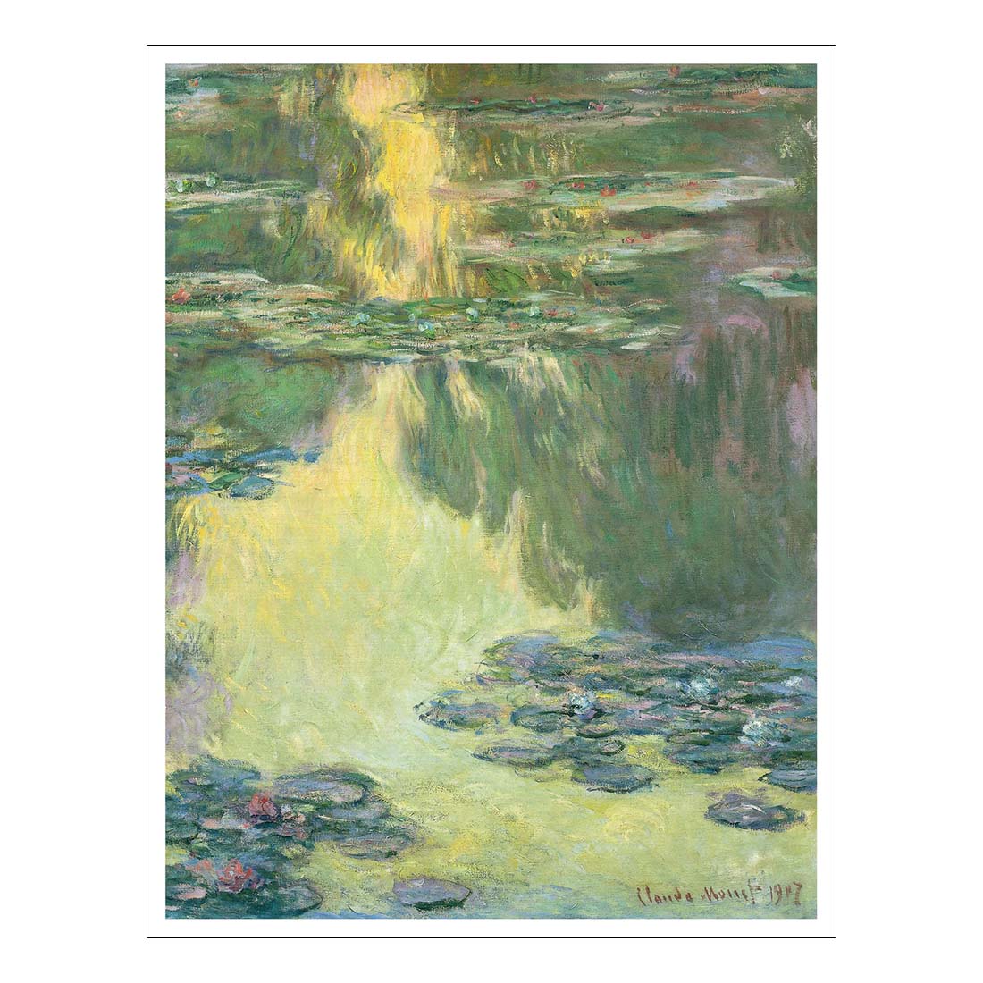 Claude Monet The Lily Pond Keepsake Boxed Notecards