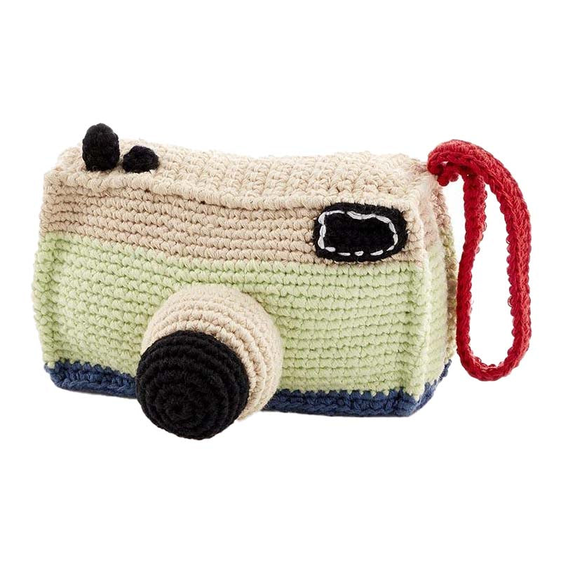 Camera Knit Rattle