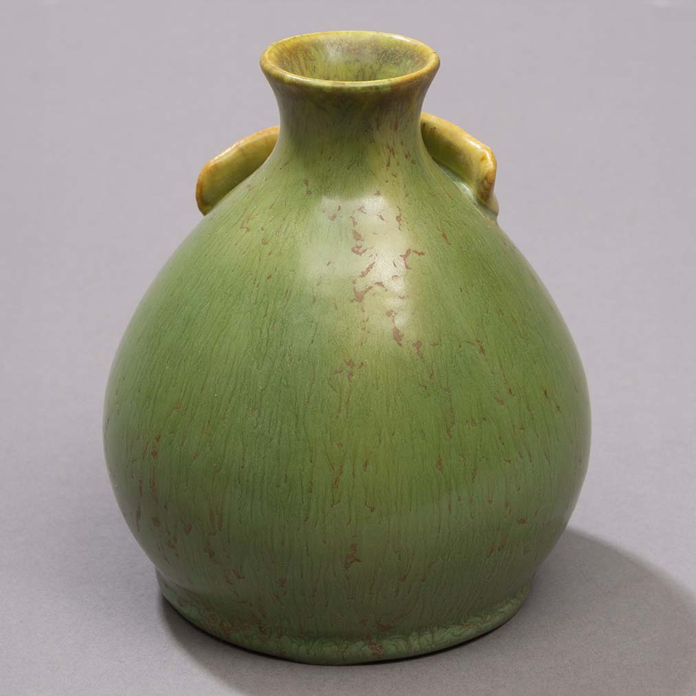 Ginkgo Pawn Ceramic Pottery Bottle