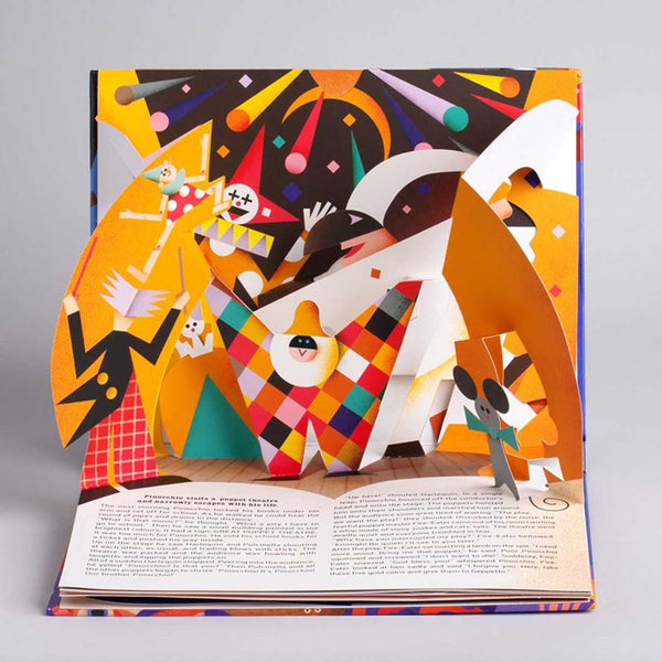 The Adventures of Pinocchio: A Pop-Up Book - de Young & Legion of