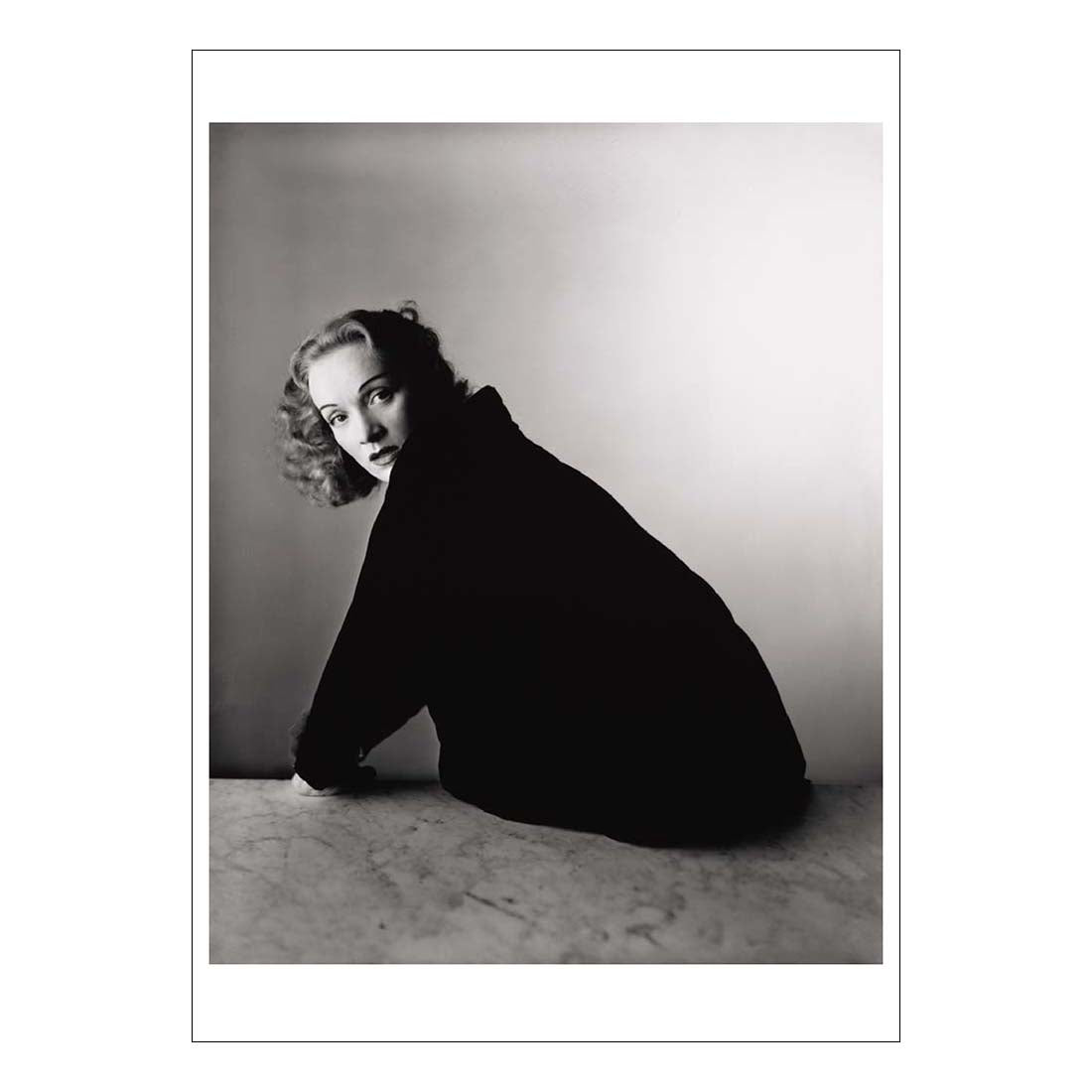 Irving Penn Marlene Dietrich Postcard