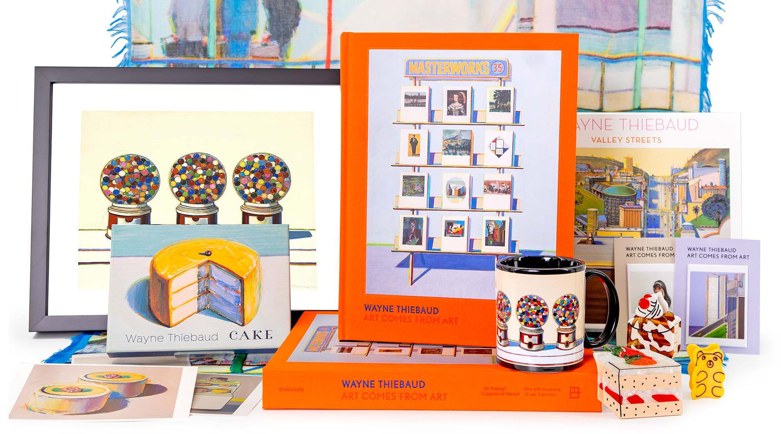 Wayne Thiebaud Books & Paper