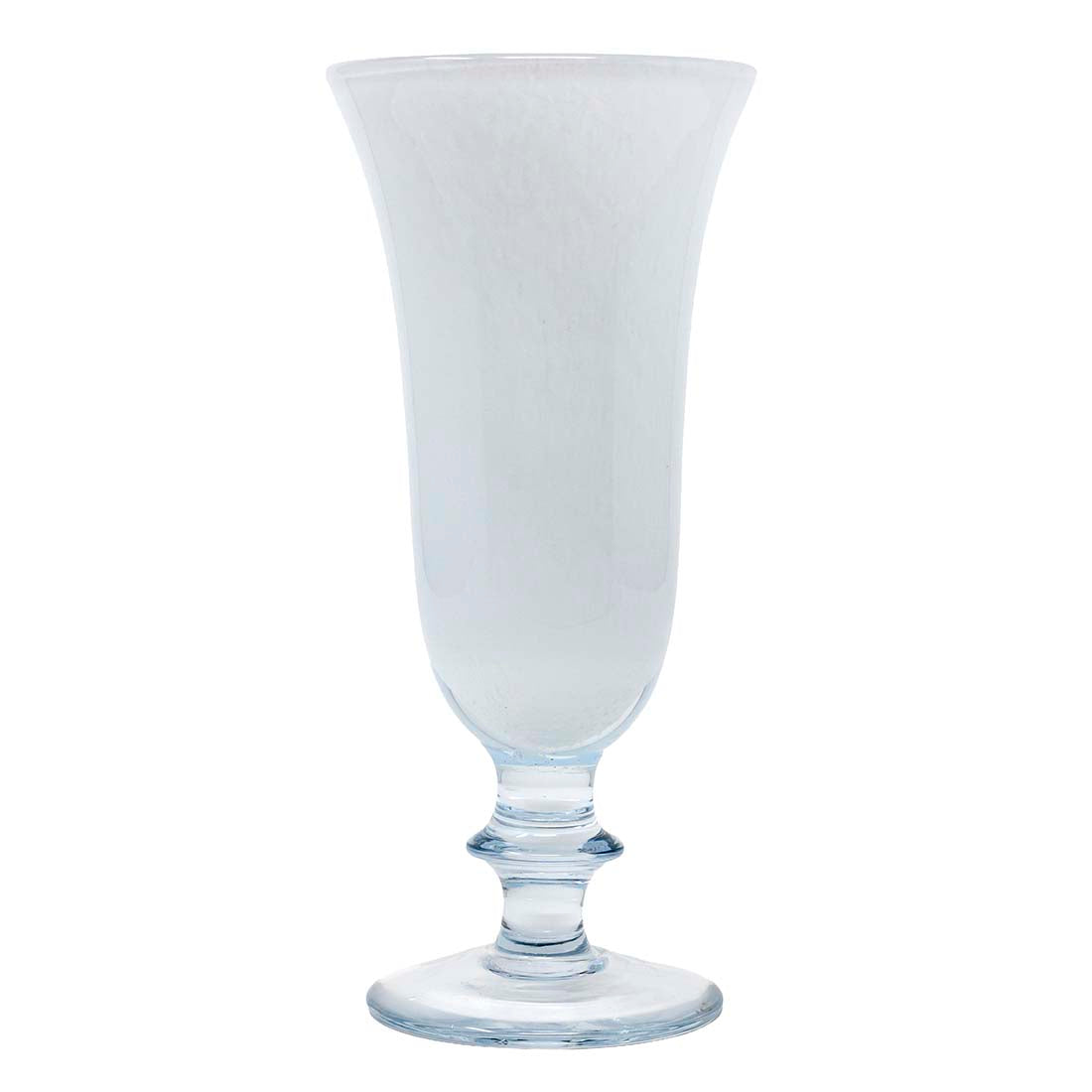 Tuscan White Rialto Glass Flute