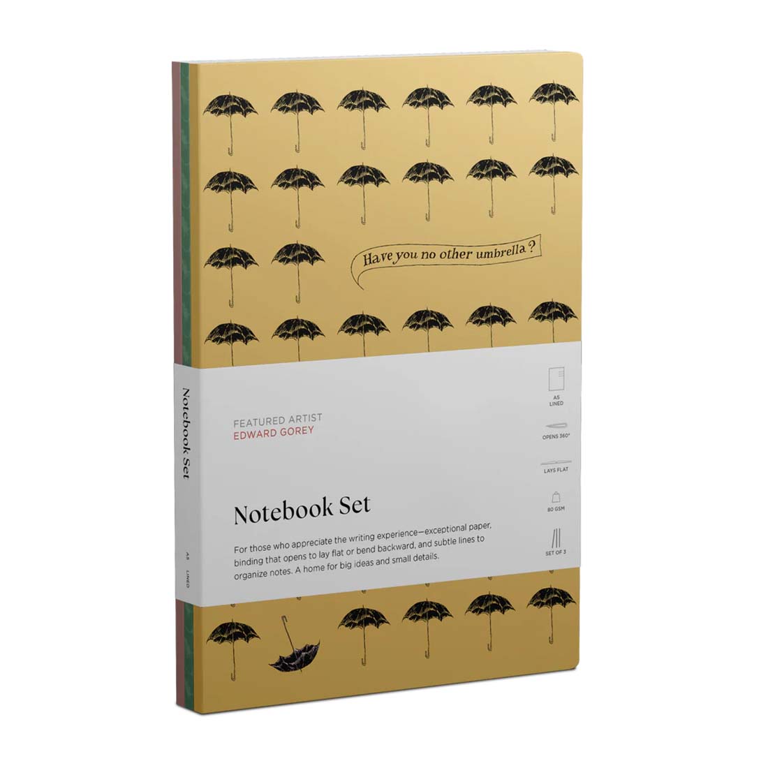 Edward Gorey Notebook Set