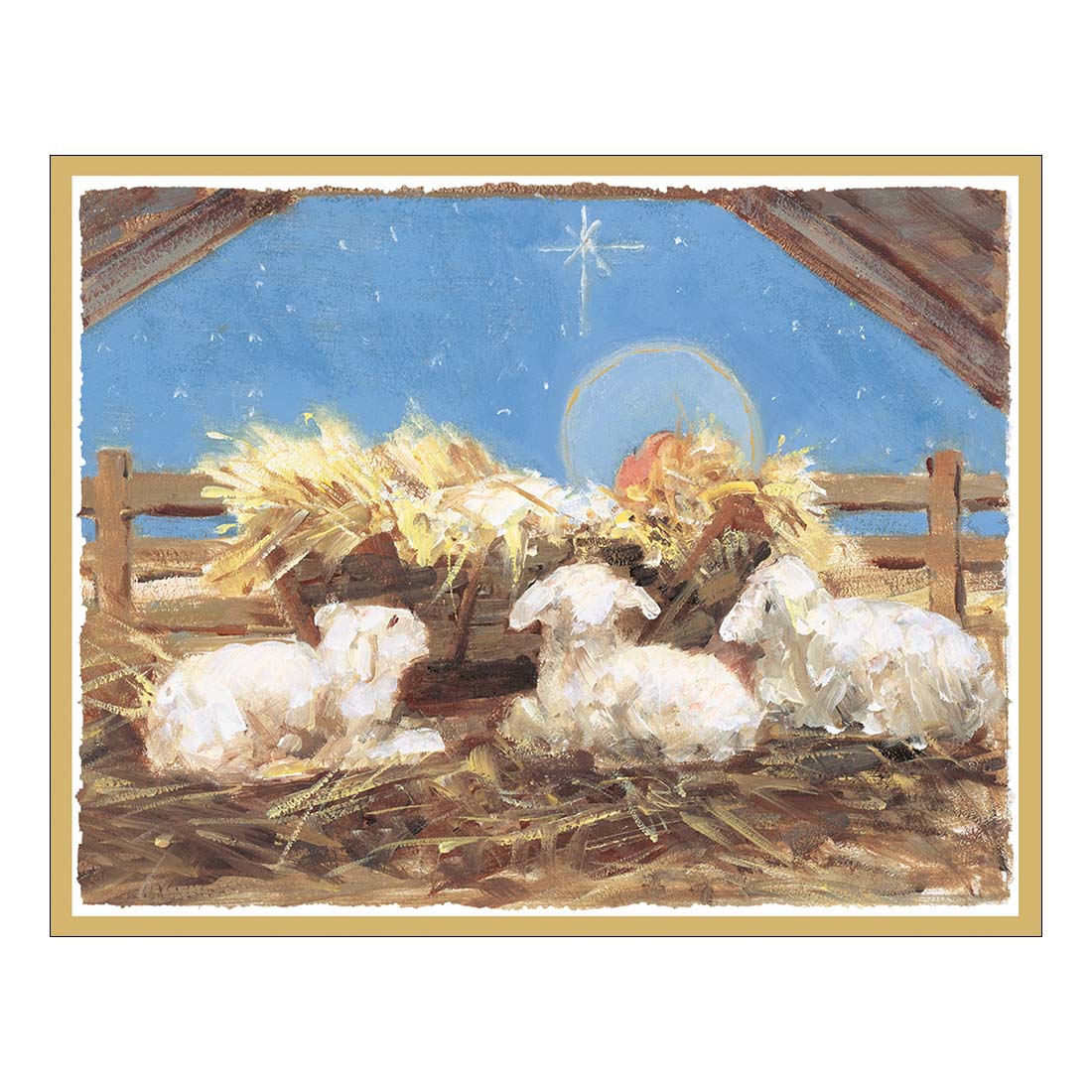 Babe in The Manger Holiday Boxed Cards