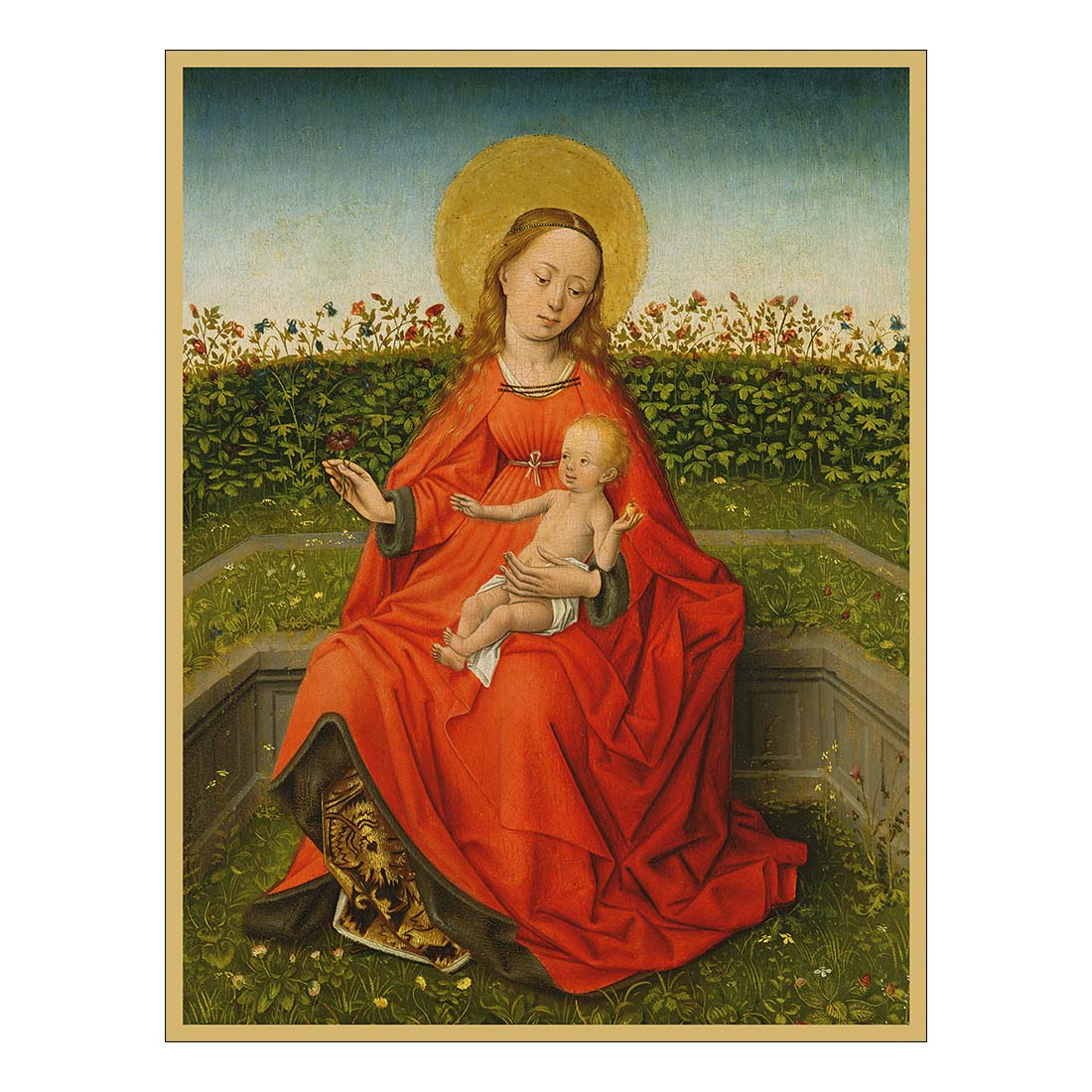 Maria Of The Rose Bush Holiday Boxed Cards