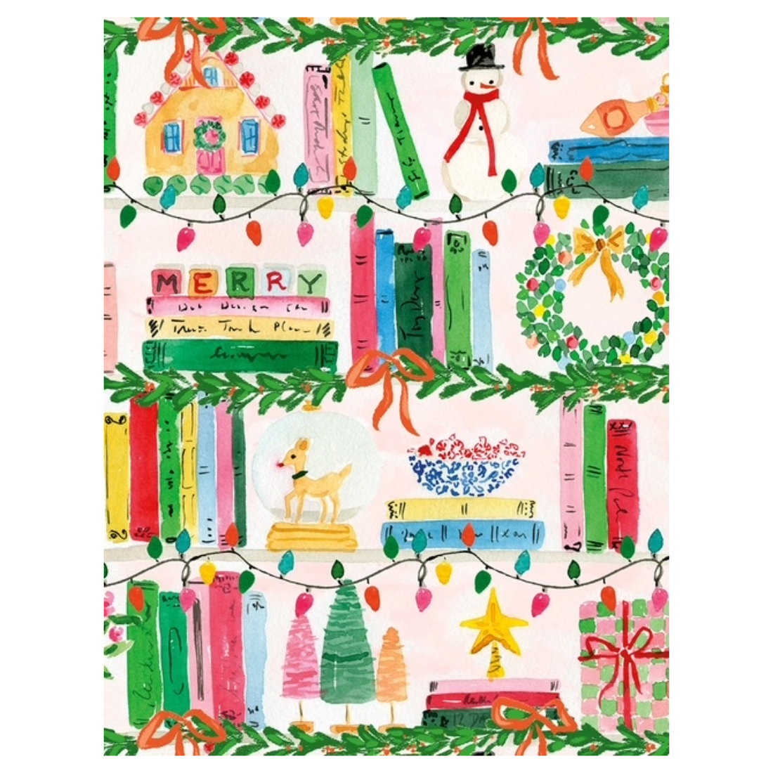Christmas Shelfie Boxed Cards