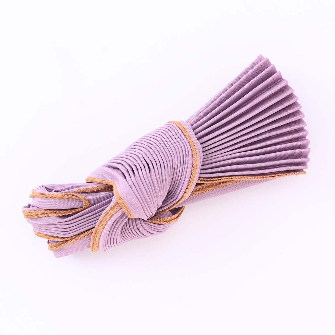 Small Pleco Vertical Pleated Purple Tote