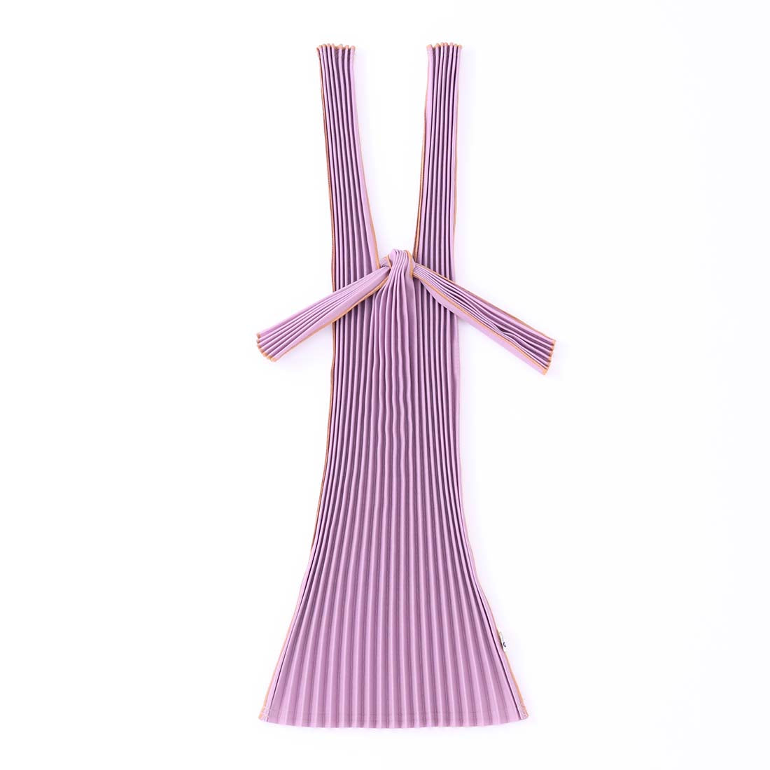 Small Pleco Vertical Pleated Purple Tote