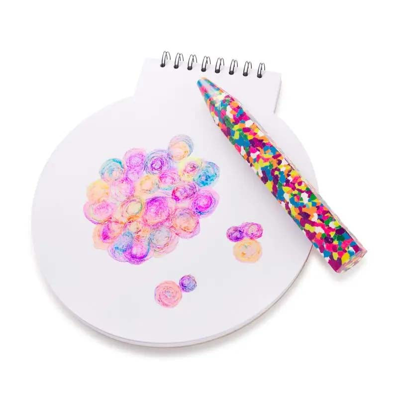 Neon Kaleidoscope Sketch Pad