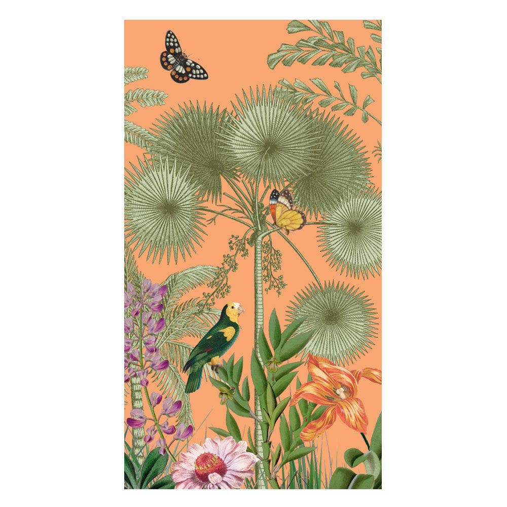 Paradise Garden Melon Guest Towels