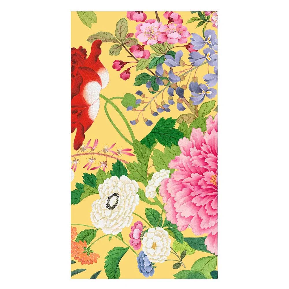 A Profusion Of Flowers 2 Yellow Guest Towel