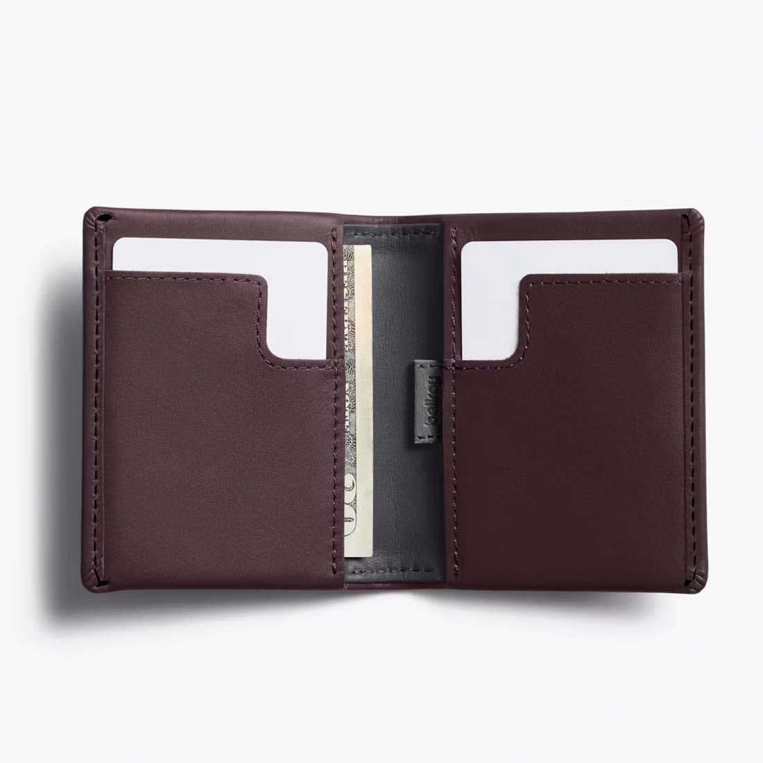 Deep Plum Slim Sleeve Leather Wallet - de Young & Legion of Honor ...