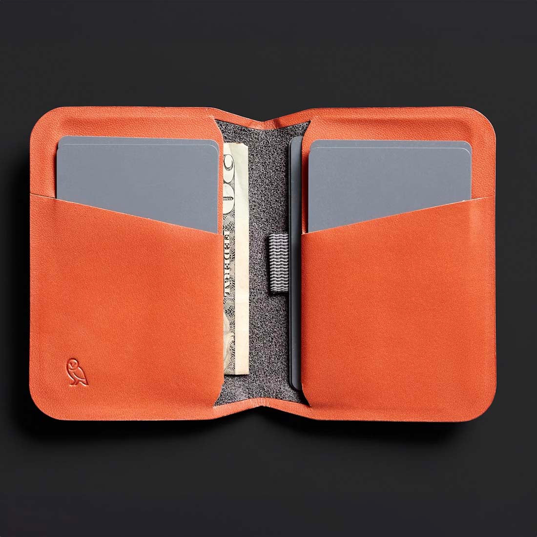 Indigo Apex Slim Sleeve Leather Wallet