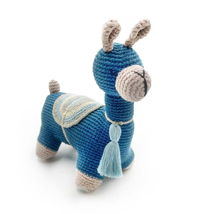Blue Llama Plush Toy