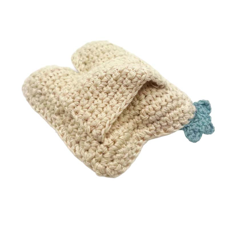 Friendly Knit Tooth Plushie Pocket