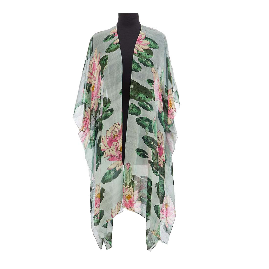 Water Lily Long Kimono