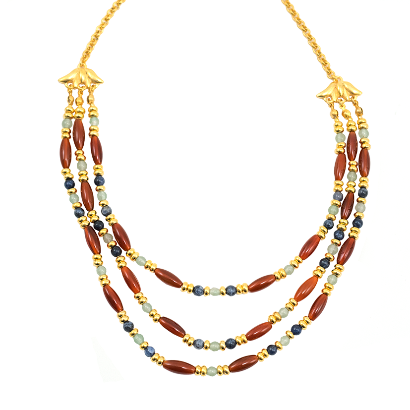 Cleopatra Carnelian Collar