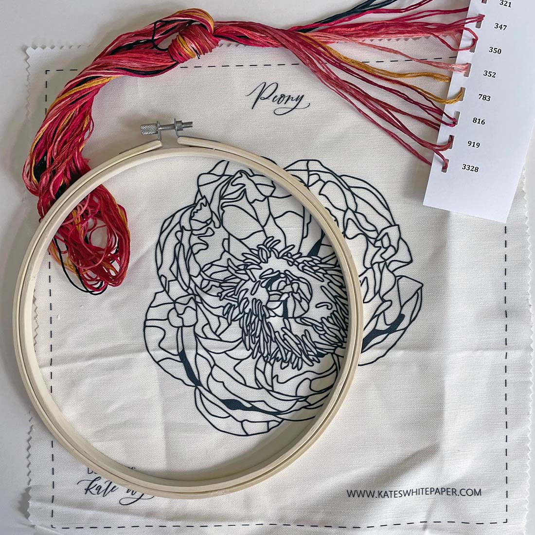 Sunflower DIY Embroidery Kit