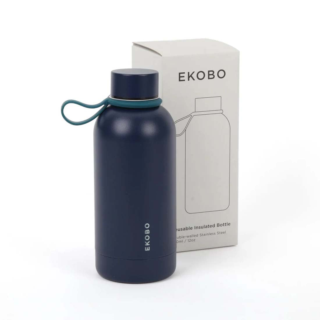 Midnight Blue Insulated Reusable Water Bottle