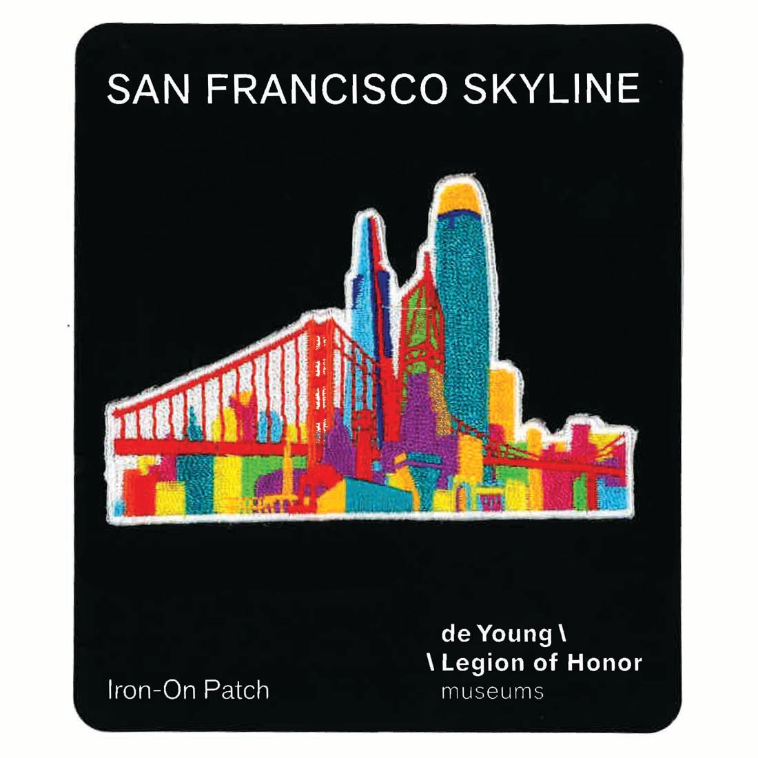 San Francisco Skyline Iron-On Patch