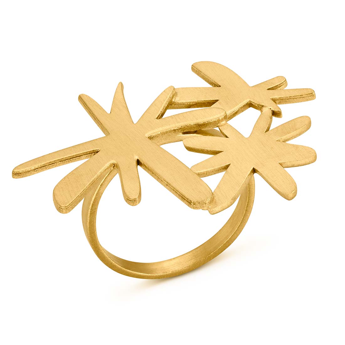 Miró Golden Ring Size 8
