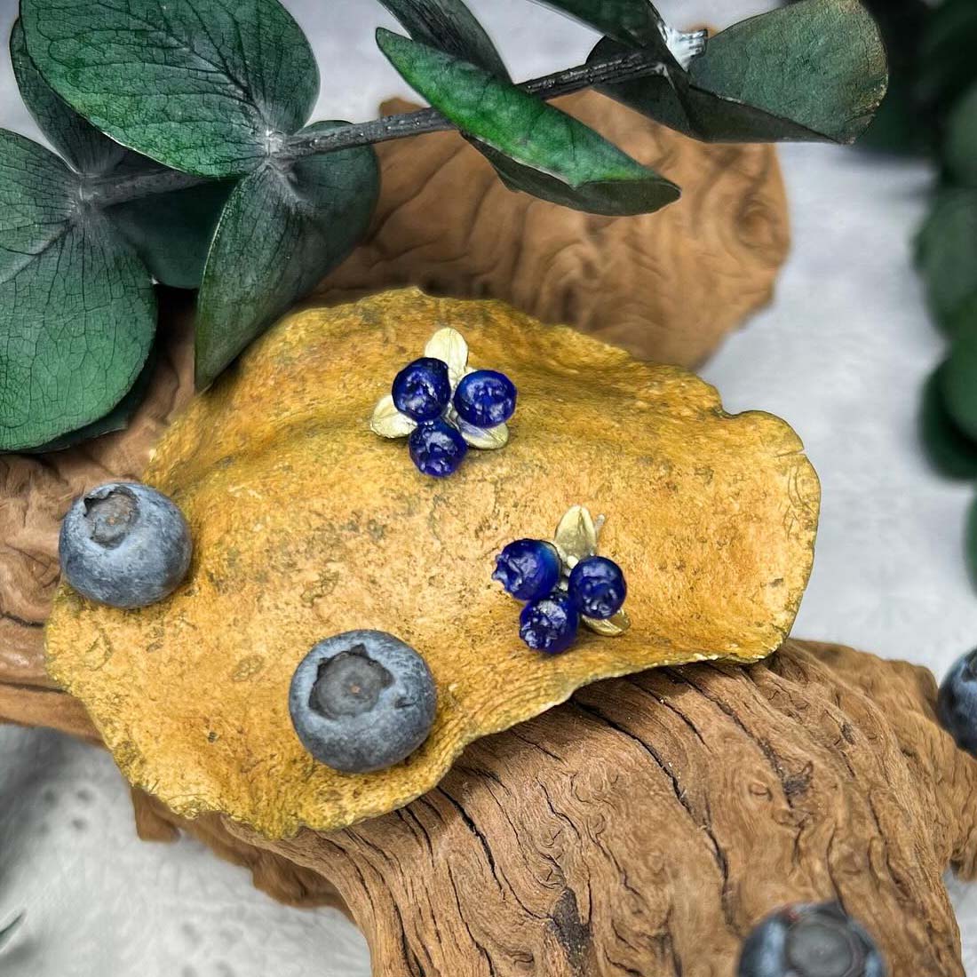 Petite Blueberry Earrings