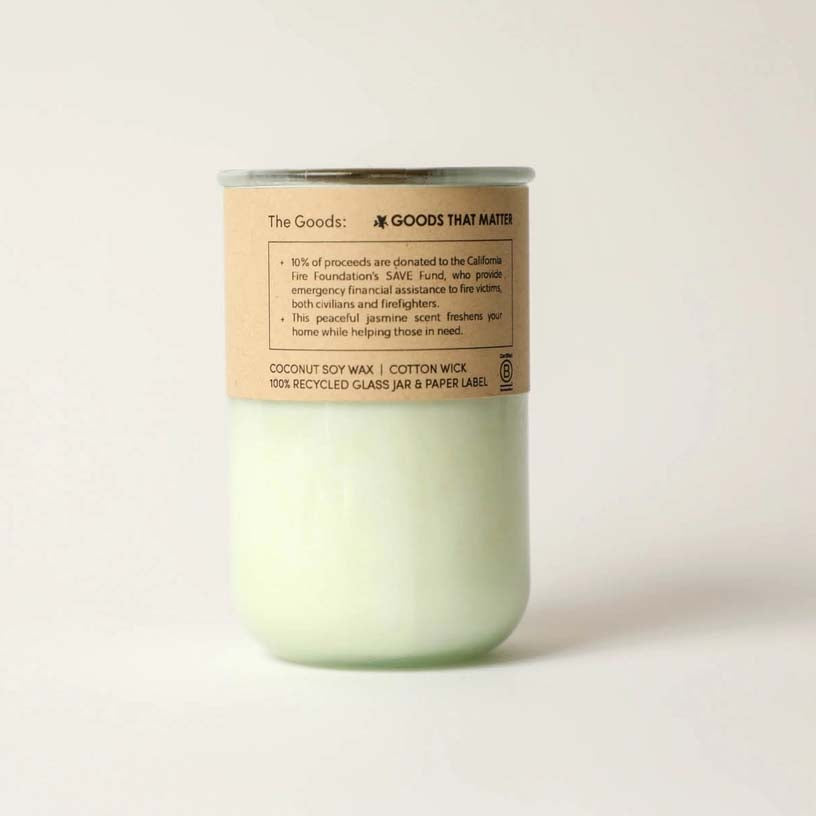 Jasmine California Soy Wax Candle