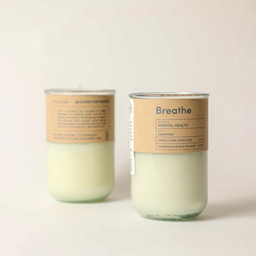 Lavender Breathe Soy Wax Candle