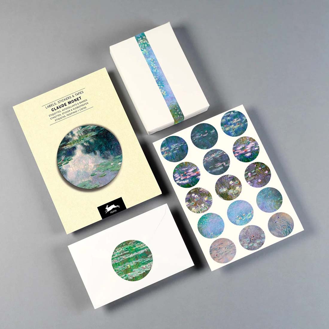 Monet Label, Sticker & Tape Book