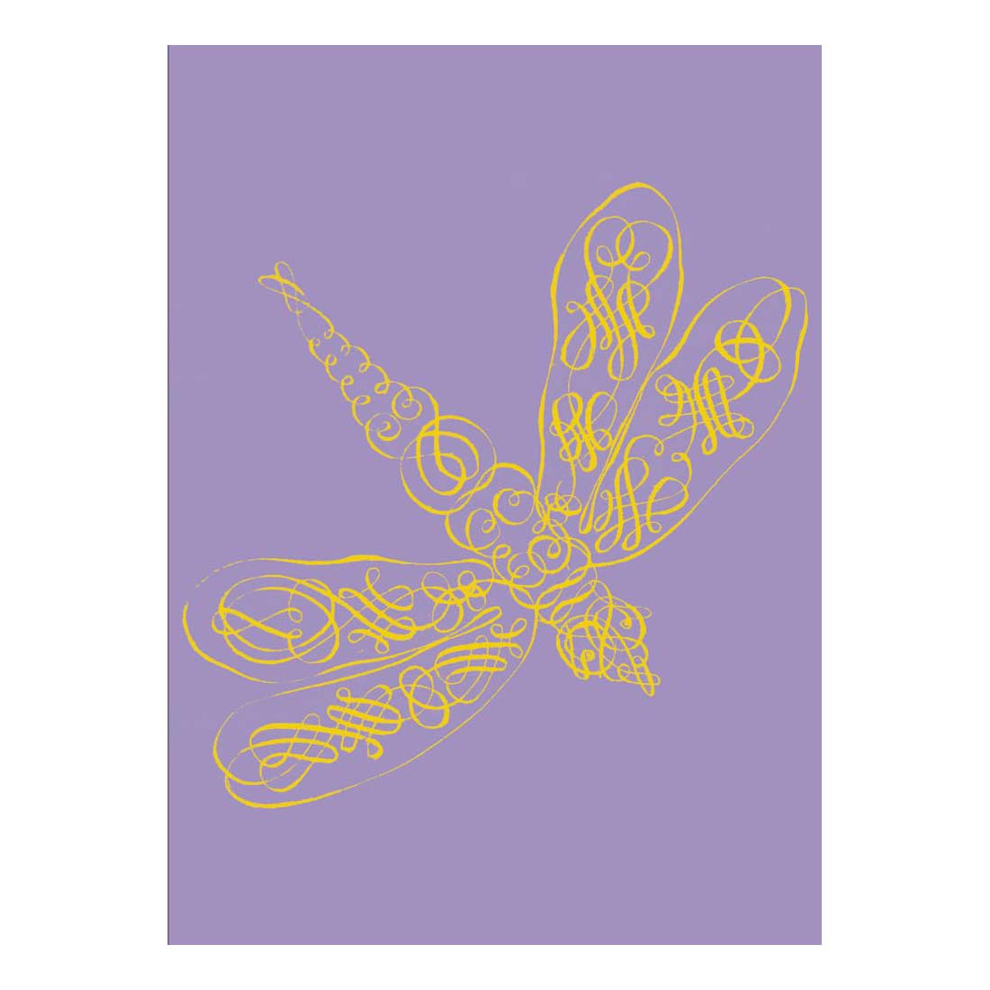 Calligraphic Menagerie Boxed Notecards