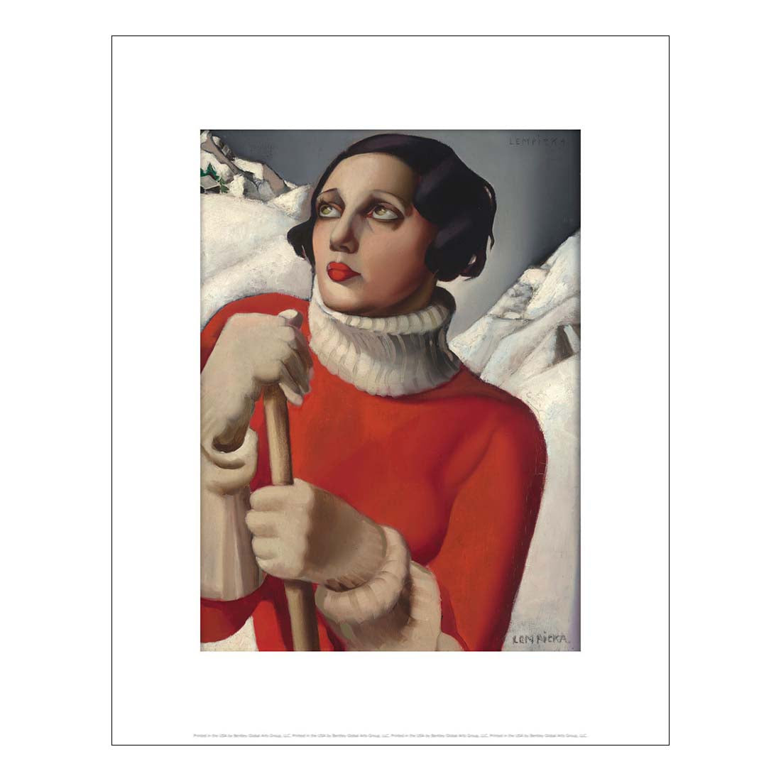 Tamara de Lempicka Saint-Moritz Print