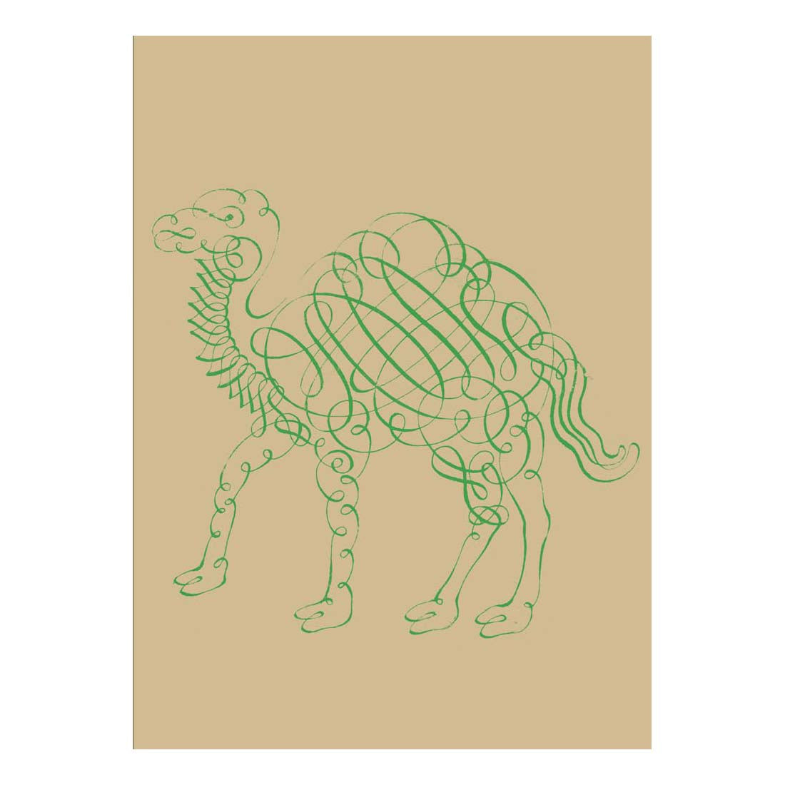 Calligraphic Menagerie Boxed Notecards