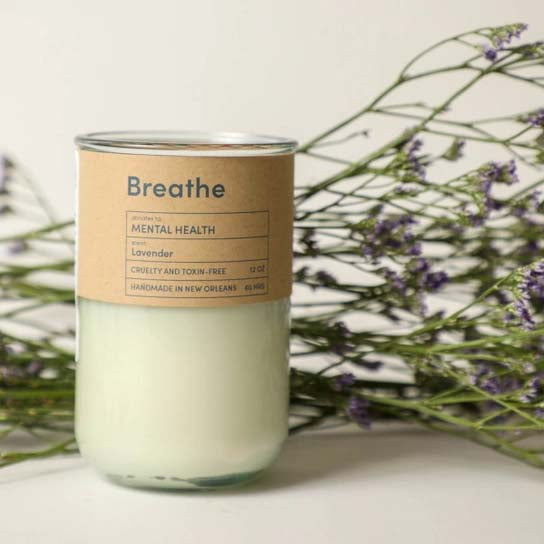 Lavender Breathe Soy Wax Candle