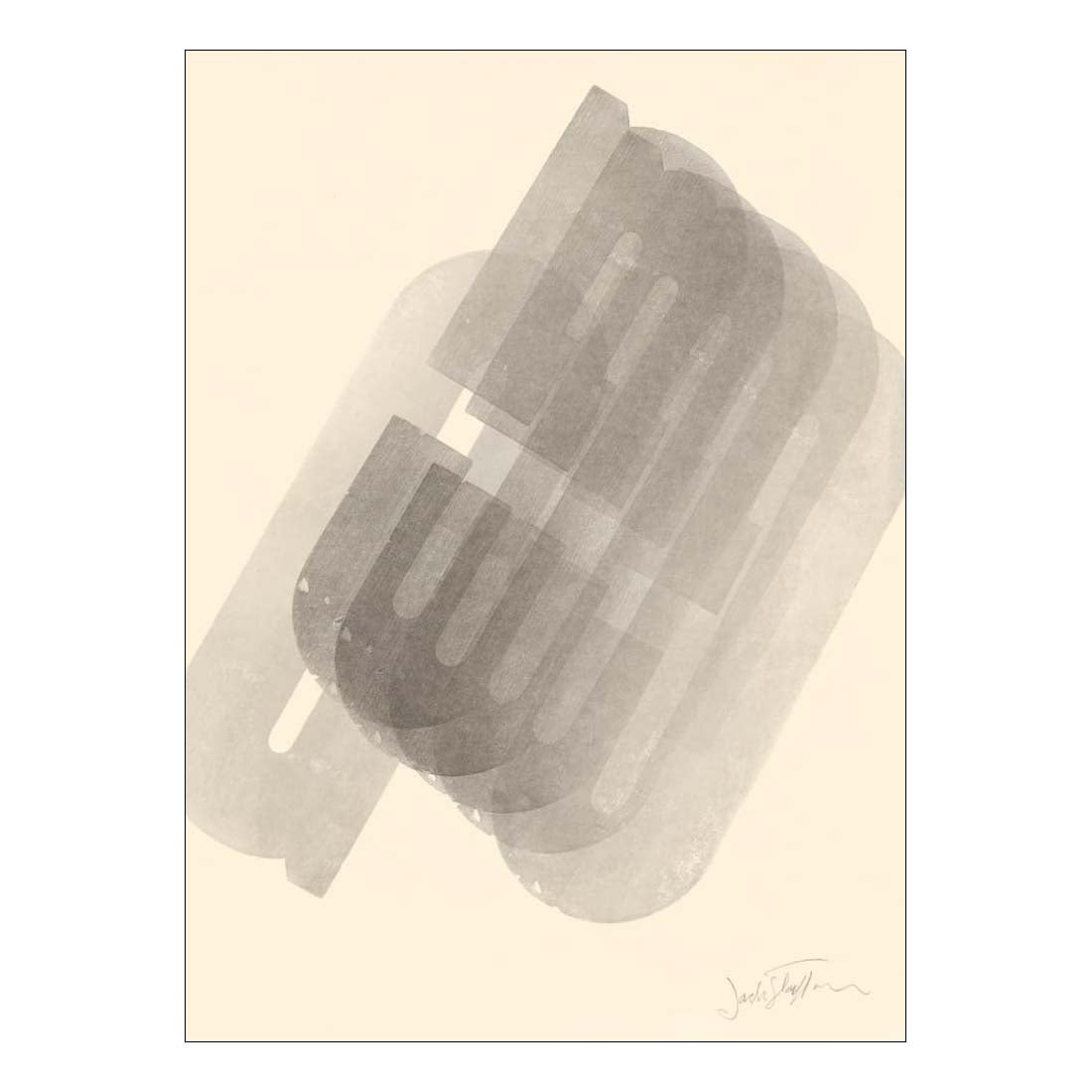 Jack Stauffacher The Art of Wood Type Notecards