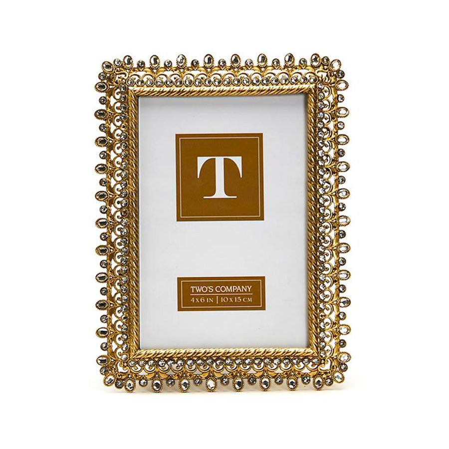 Large Gold Jeweled Frame de Young & Legion of Honor Museum Stores