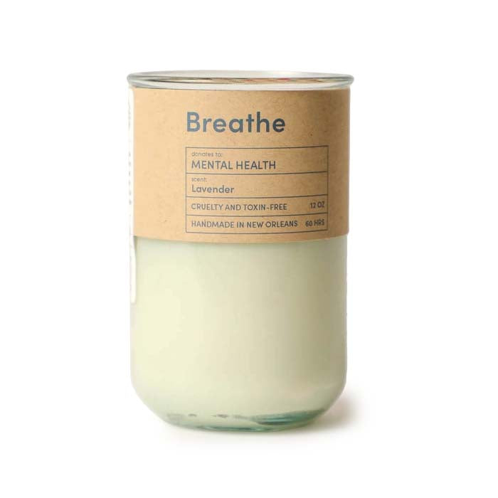 Lavender Breathe Soy Wax Candle