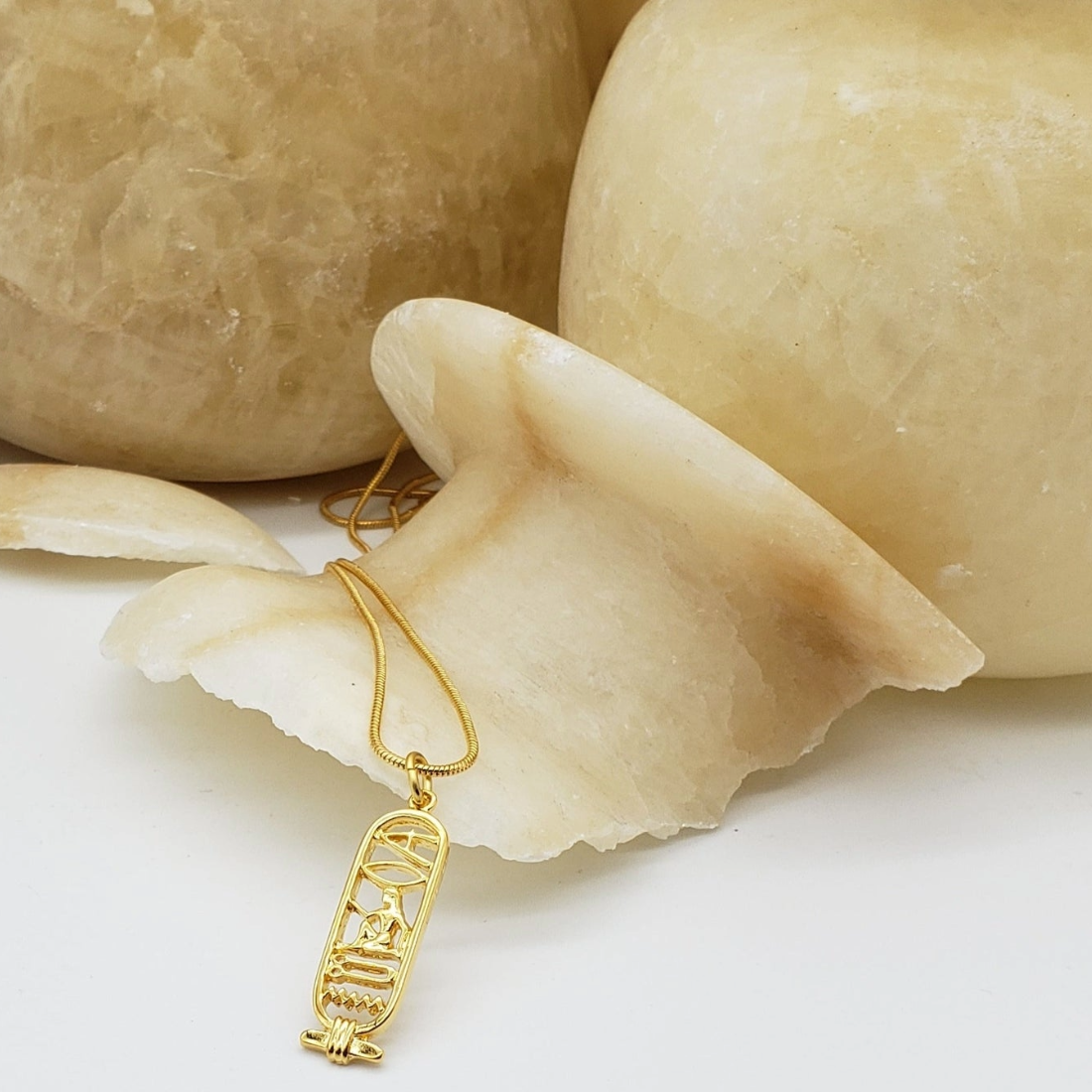 I Love You Cartouche Pendant