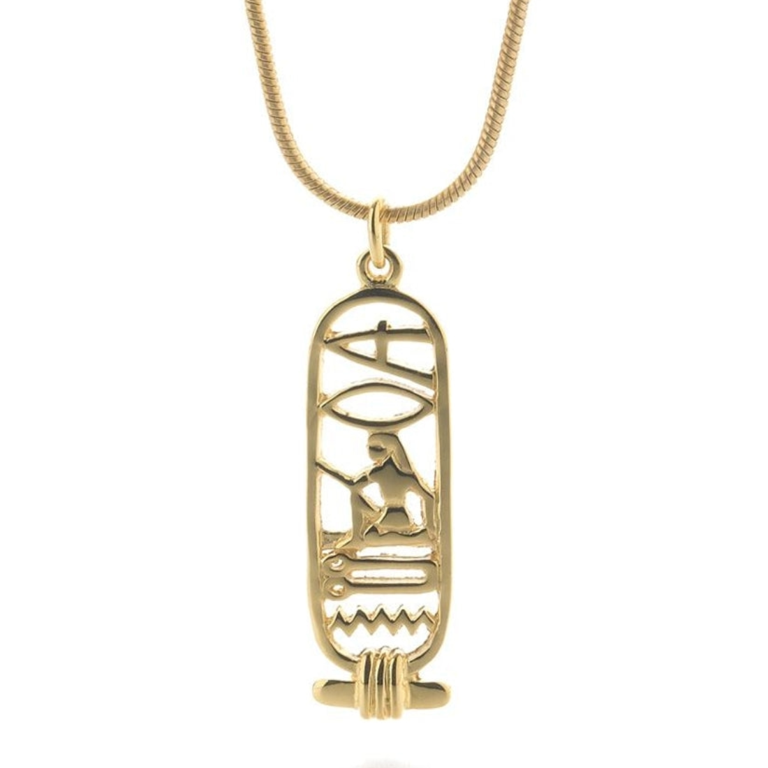 I Love You Cartouche Pendant