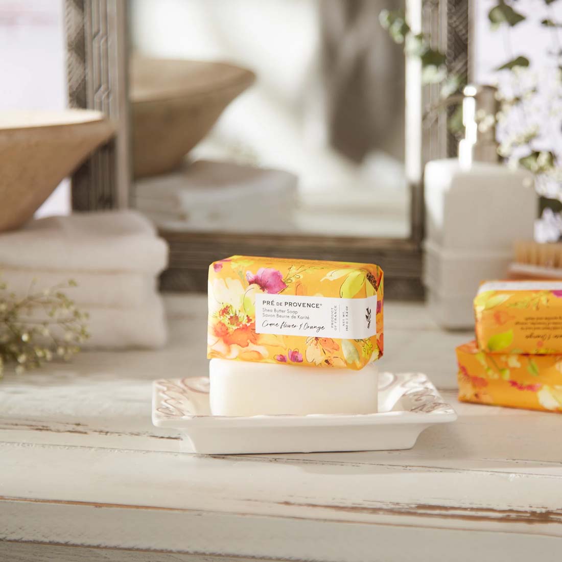 Crane Flower & Orange Bar Soap