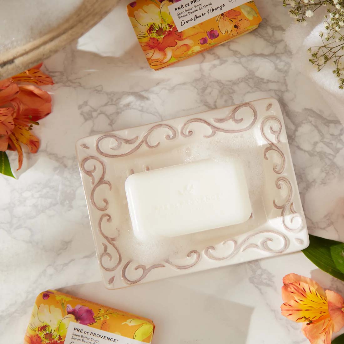 Crane Flower & Orange Bar Soap