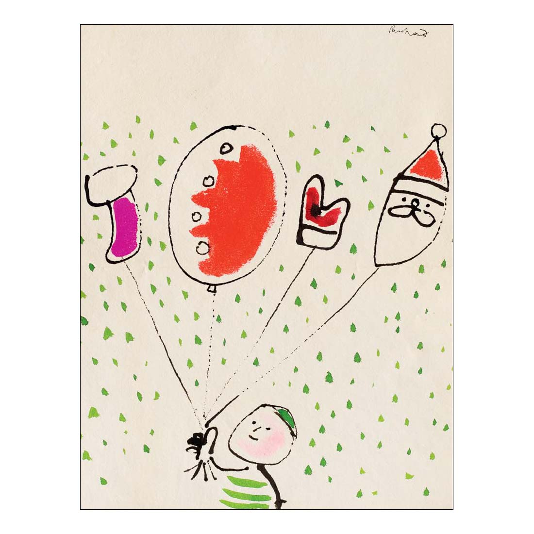 Season's Greetings Paul Rand Boxed Holiday Cards