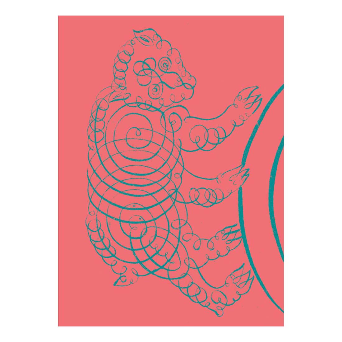 Calligraphic Menagerie Boxed Notecards