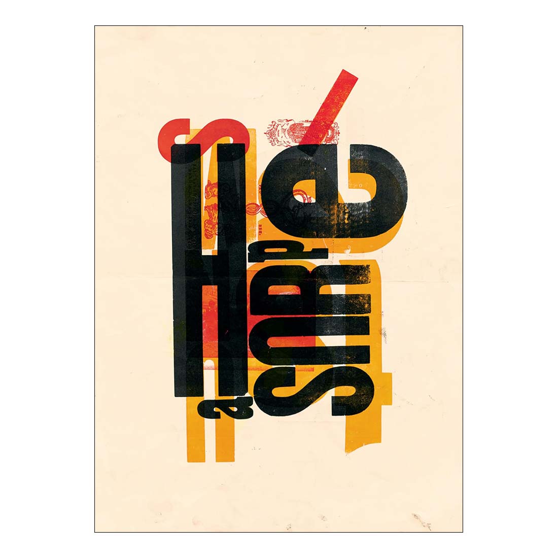 Jack Stauffacher The Art of Wood Type Notecards