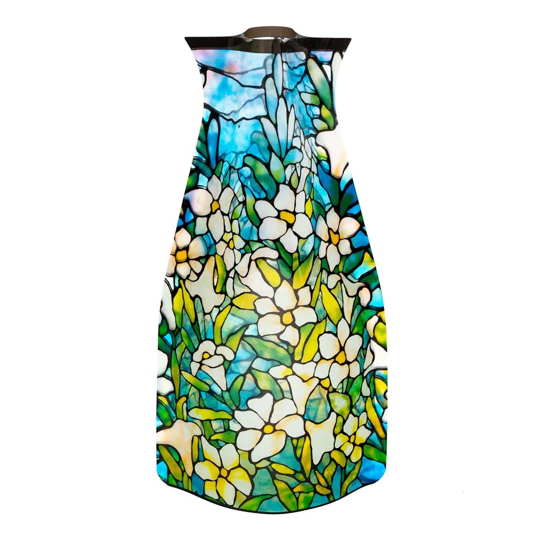 Tiffany Field of Lilies Expandable Vase